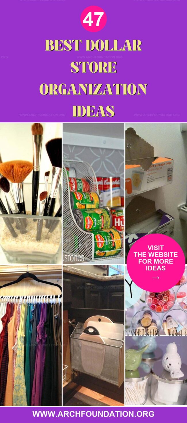 47 Smart Dollar Store Organization Ideas for Every Room