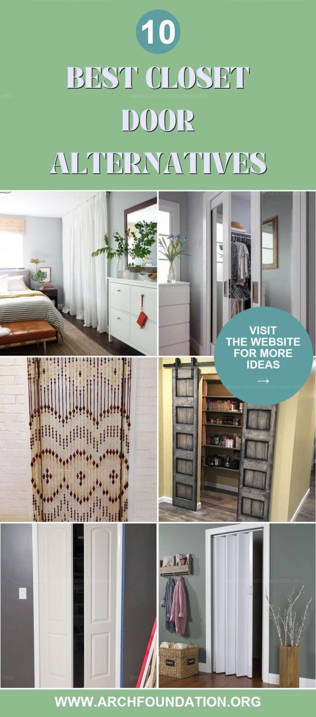 10 Creative Closet Door Alternatives for Any Room