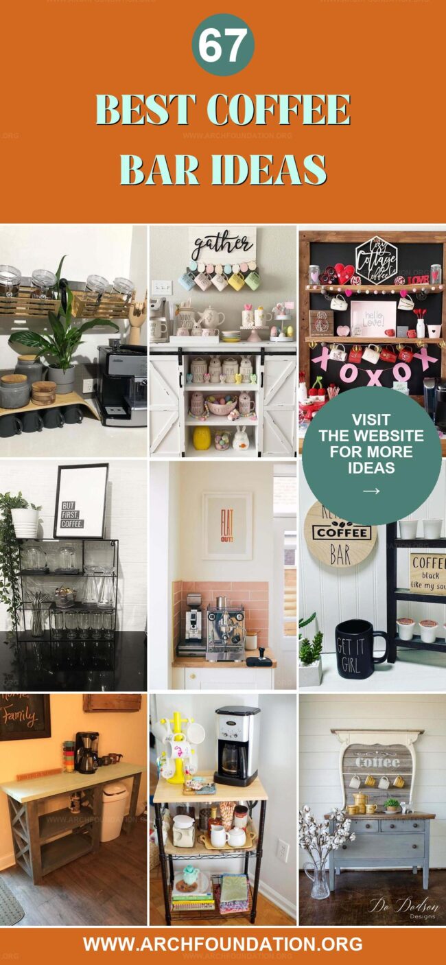 67 Inspiring Coffee Bar Ideas for Home Baristas