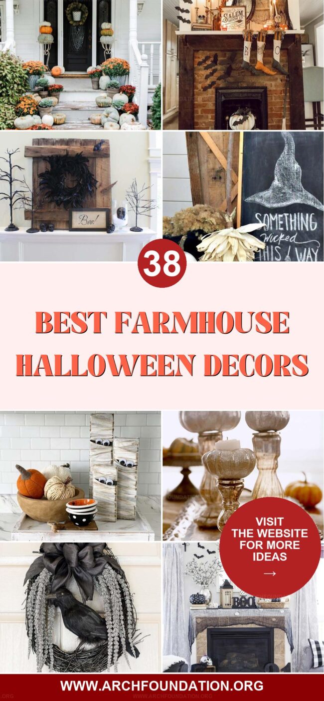 38 Farmhouse Halloween Decor Ideas for Cozy Spooks