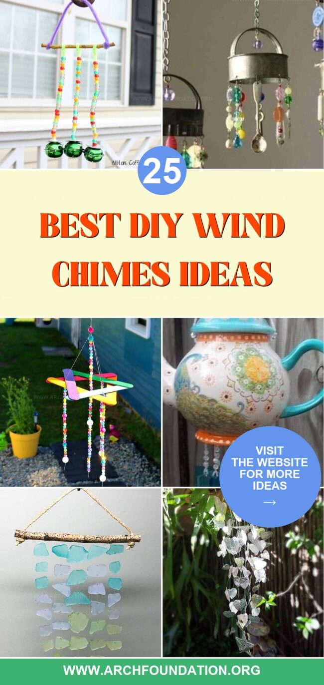 25 Creative DIY Wind Chimes to Beautify Your Garden