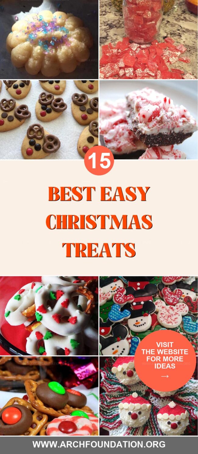 15 Easy Christmas Treats for Family Fun