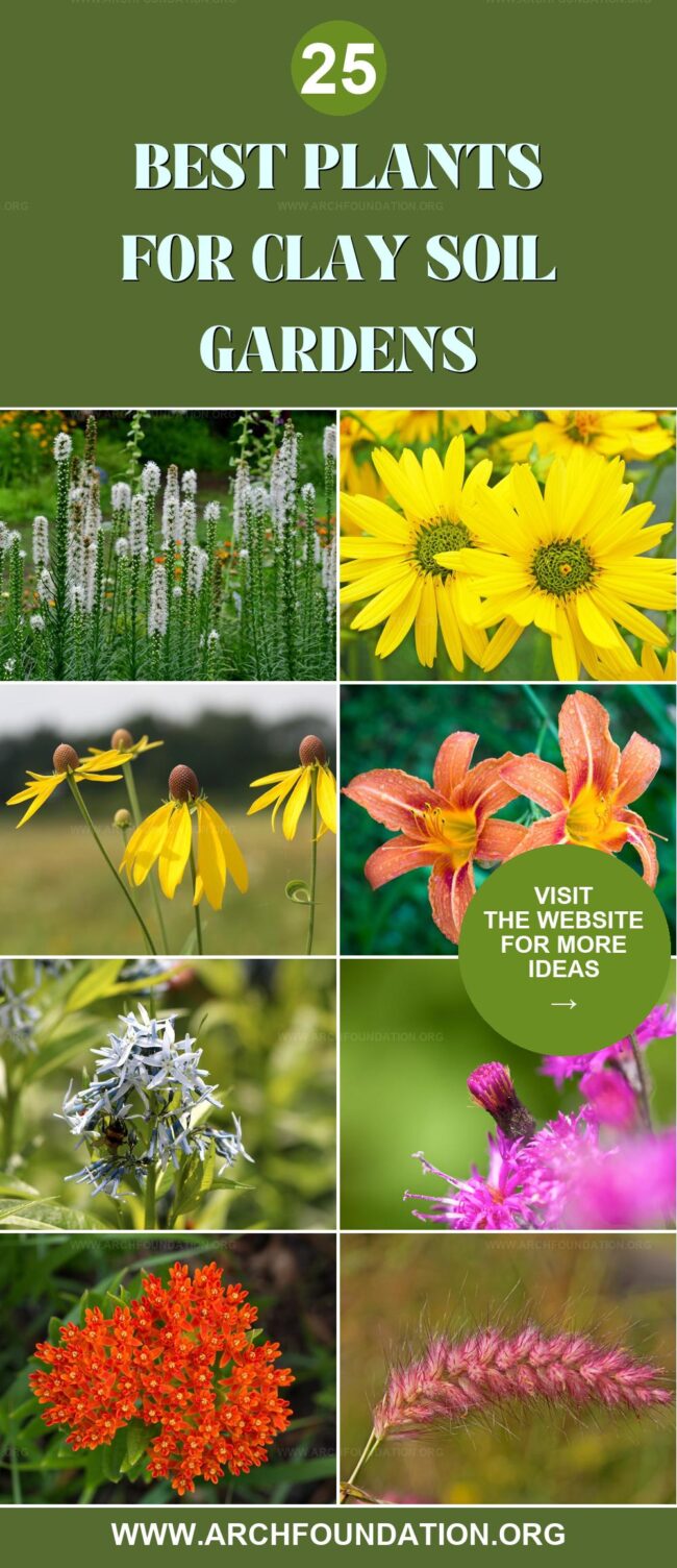 25 Perfect Plant Choices for Clay Soil Gardens