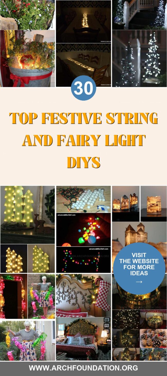 30 Christmas Light DIYs to Brighten Your Festive Decor