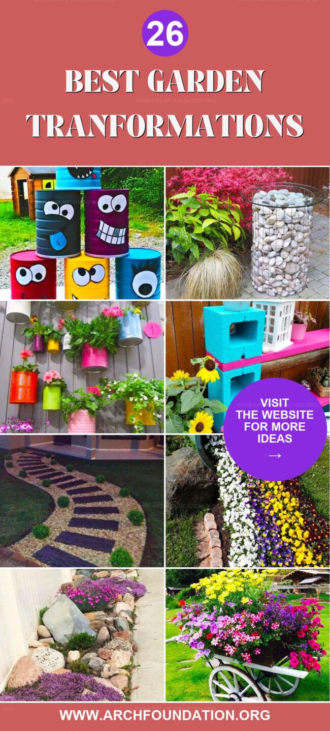 26 Beautiful Garden Transformations You'll Love