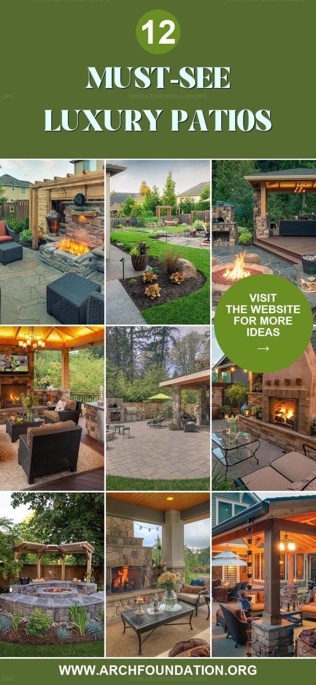 12 Over-the-Top Patio Ideas for an Outdoor Retreat