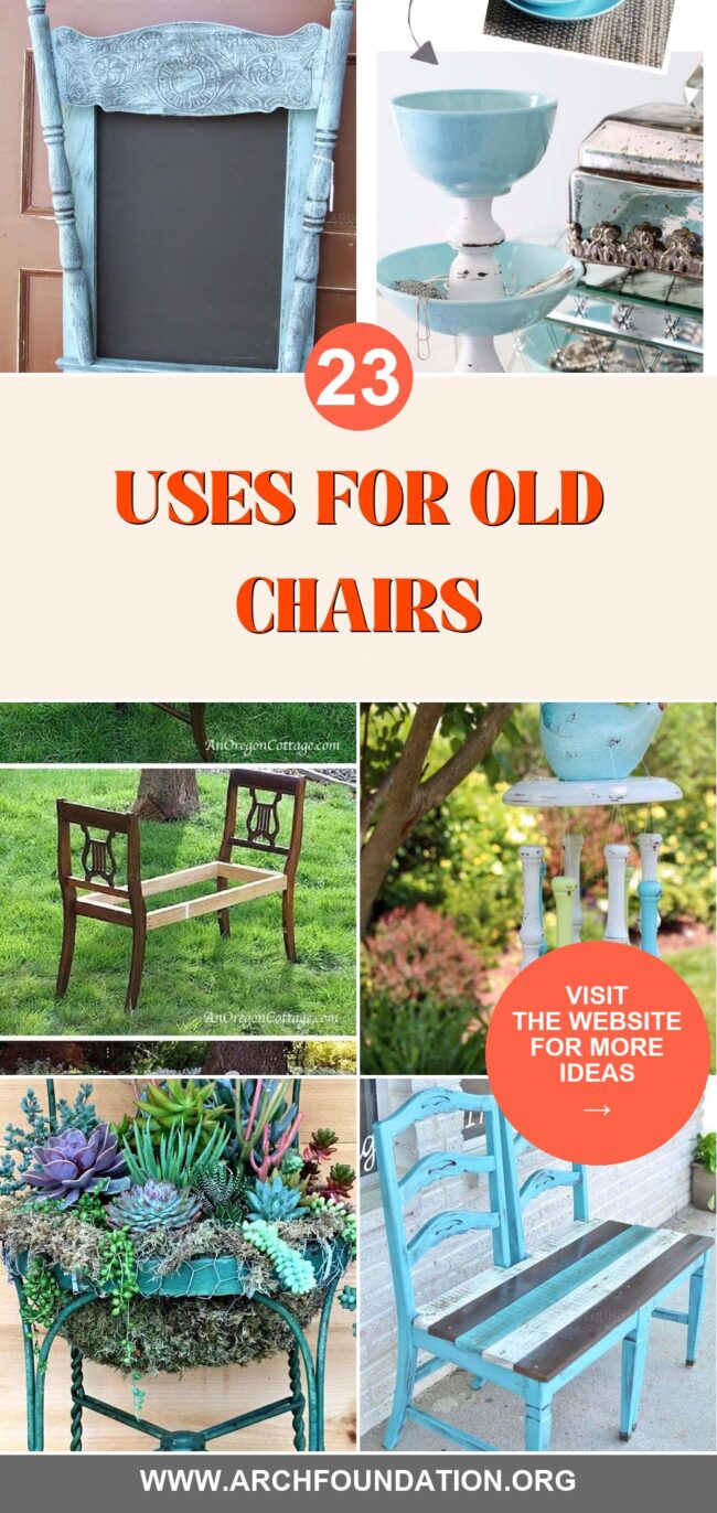 23 Innovative Uses for Old Chairs in Your Decor