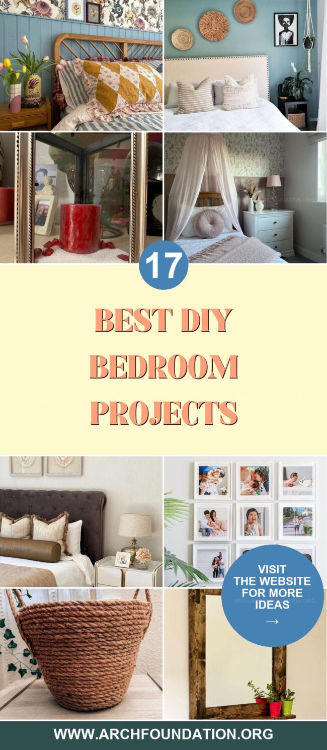 17 Fun DIY Bedroom Projects to Give Your Space a Personal Touch