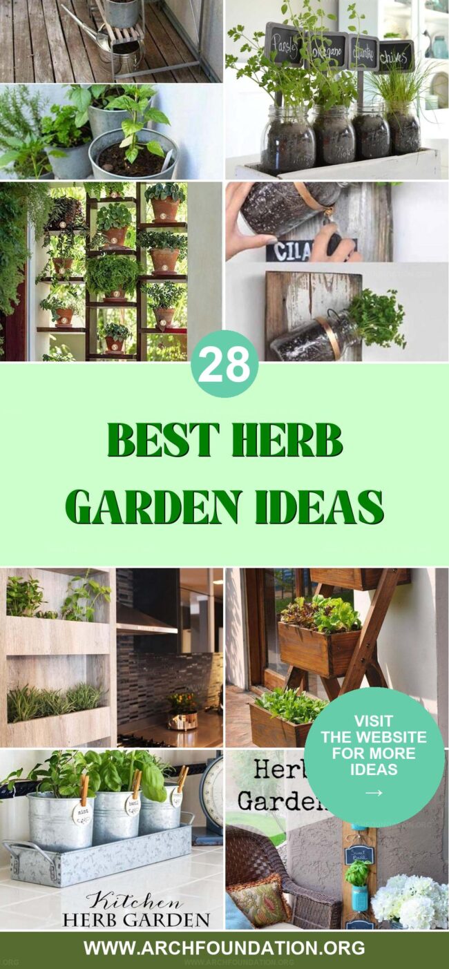 28 Creative Herb Garden Ideas for Any Space