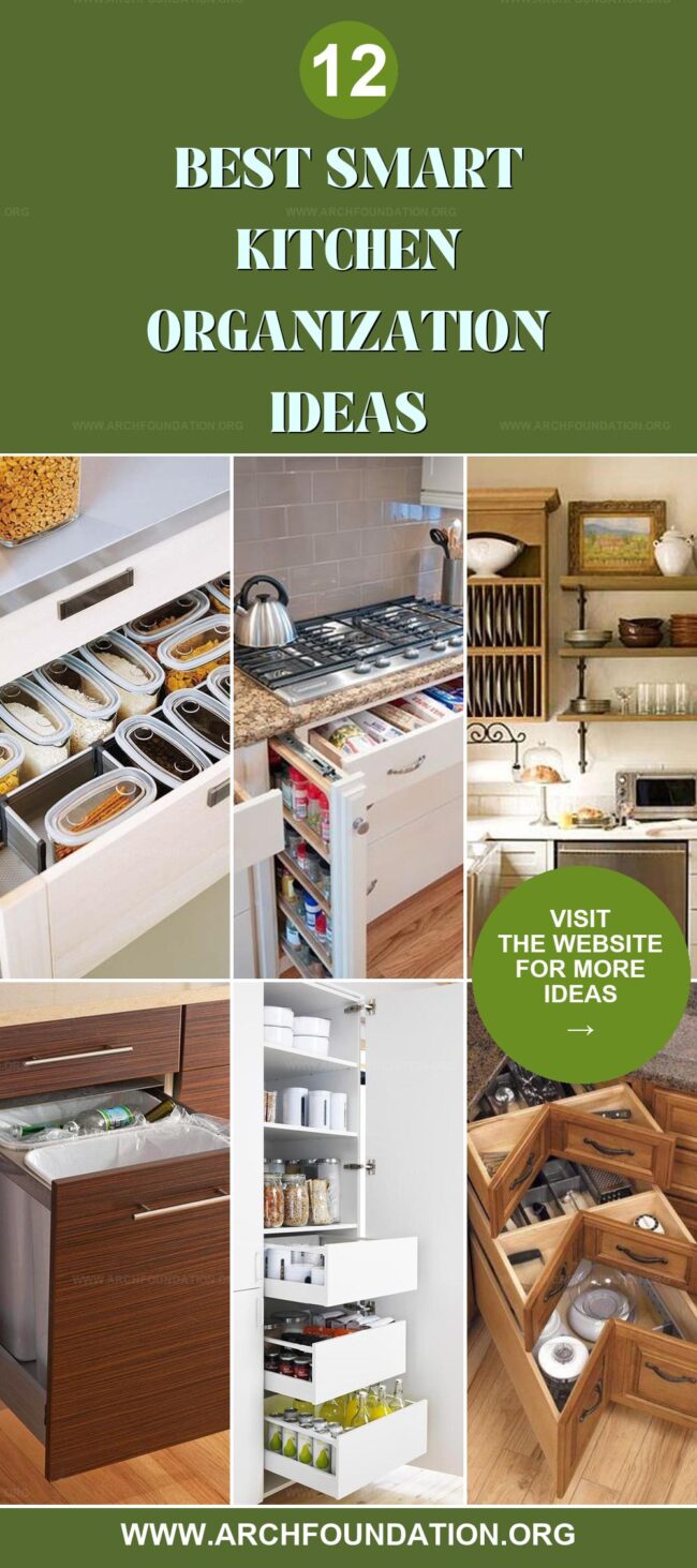 12 Smart Kitchen Organization Ideas You'll Love