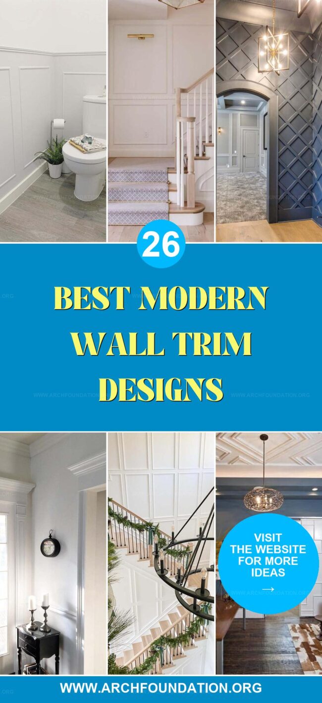 26 Modern Wall Trim Designs to Transform Any Room with Style