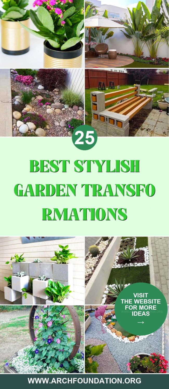 25 Stylish Garden Transformations to Boost Home Value