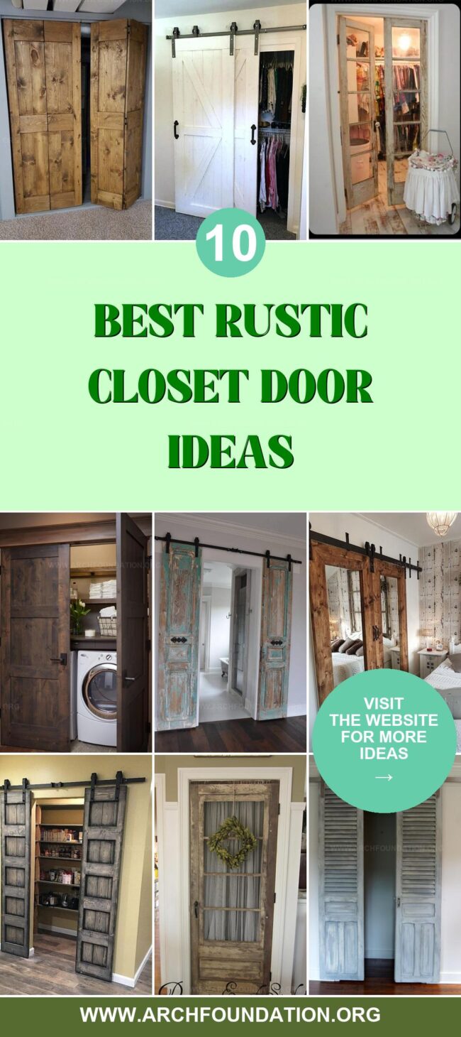 10 Best Rustic Closet Doors to Add Style to Your Space