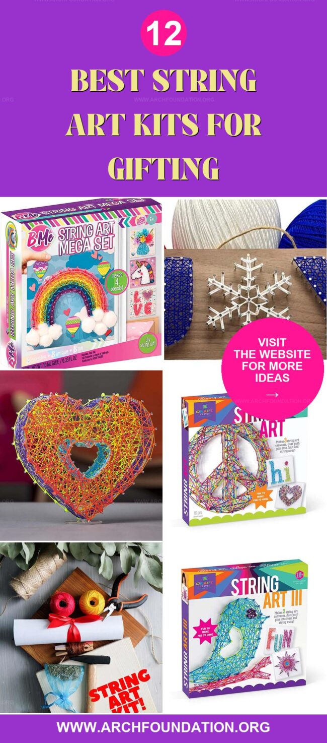 12 Beautiful String Art Kits That Are Great for Gifting