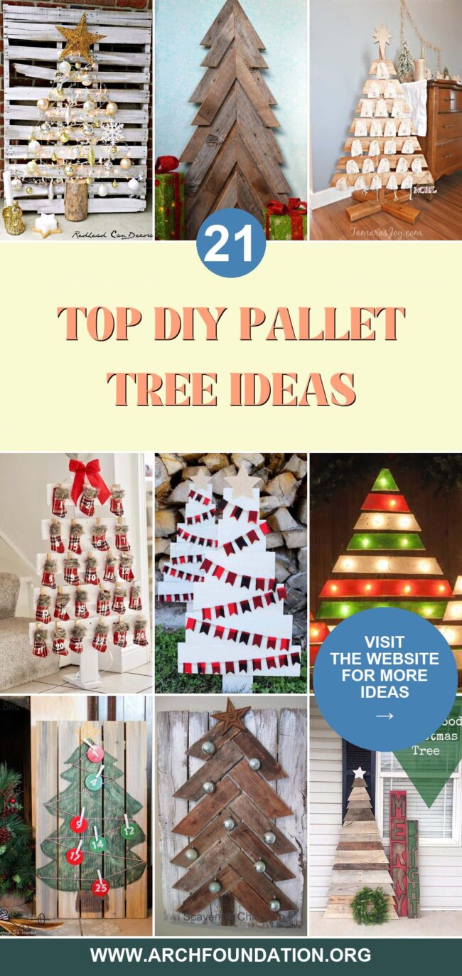 21 DIY Pallet Tree Projects You'll Love