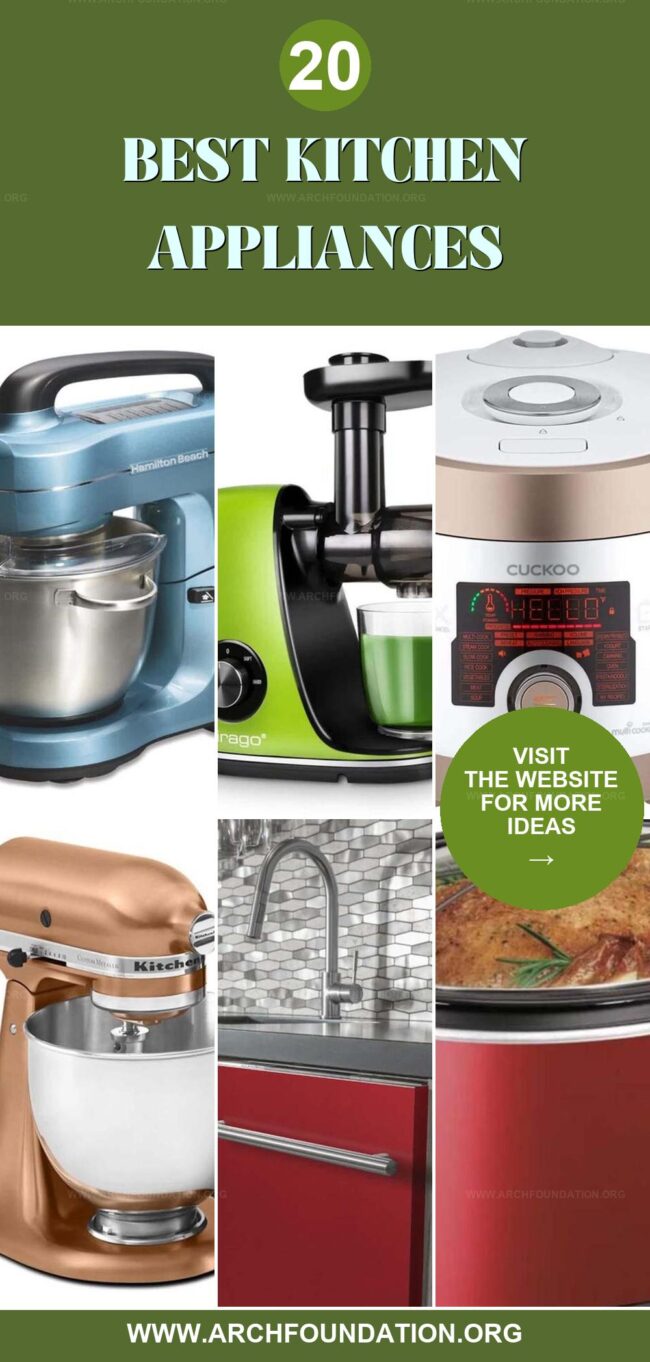 20 Amazing Kitchen Appliances That Steal the Show