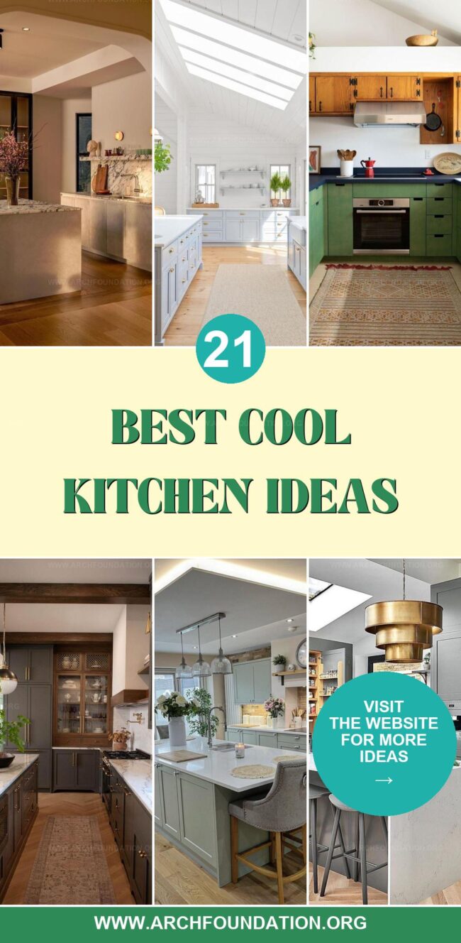 21 Cool Design Ideas for Your Kitchen