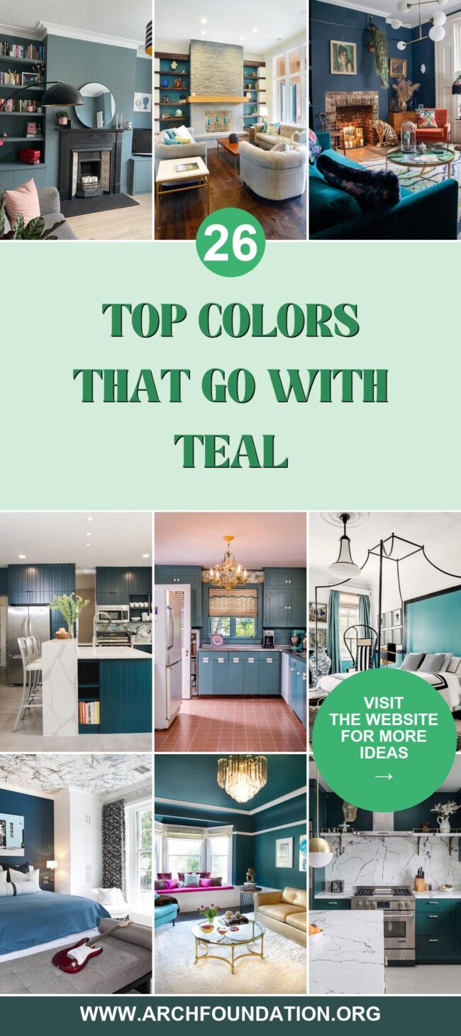 26 Teal and Color Pairings for Any Decor