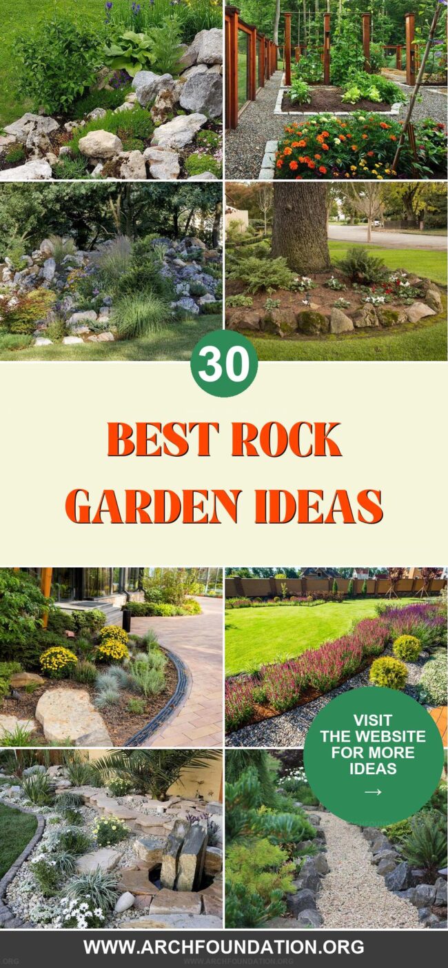 30 Best Rock Garden Ideas for a Beautiful Yard