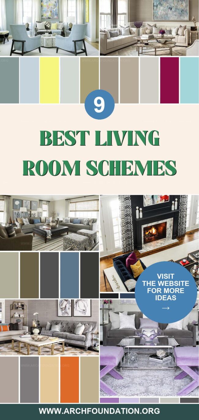 9 Fantastic Living Room Color Schemes to Inspire You