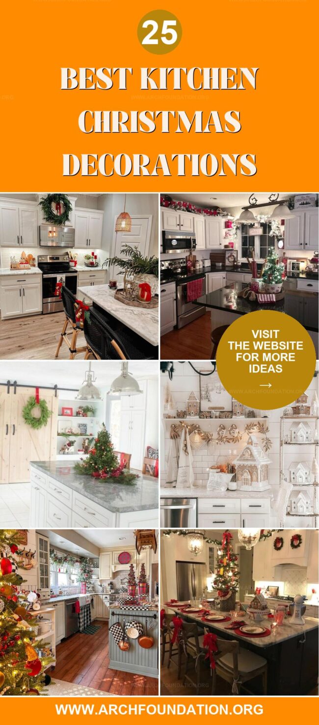 25 Top Kitchen Christmas Decor Ideas for a Festive Touch