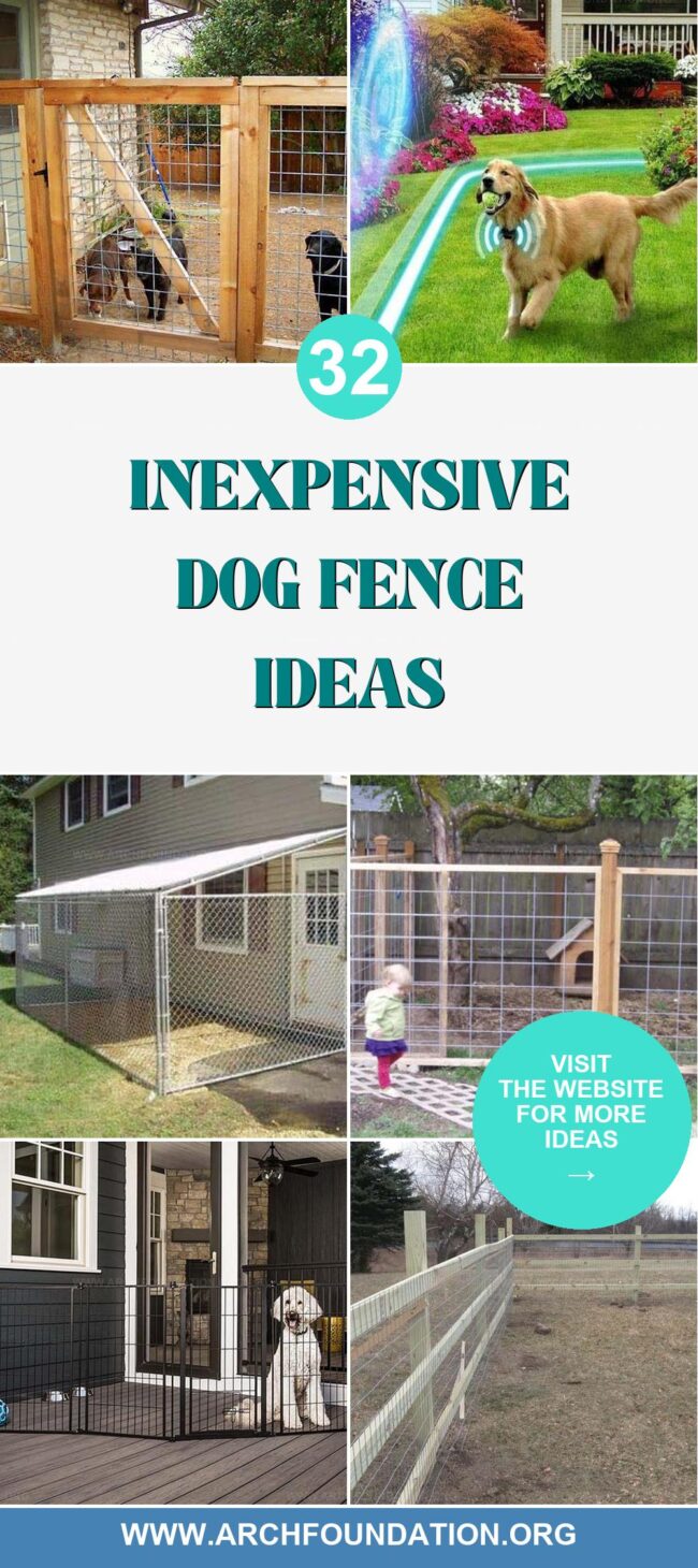 32 Inexpensive Dog Fence Ideas for Your Yard