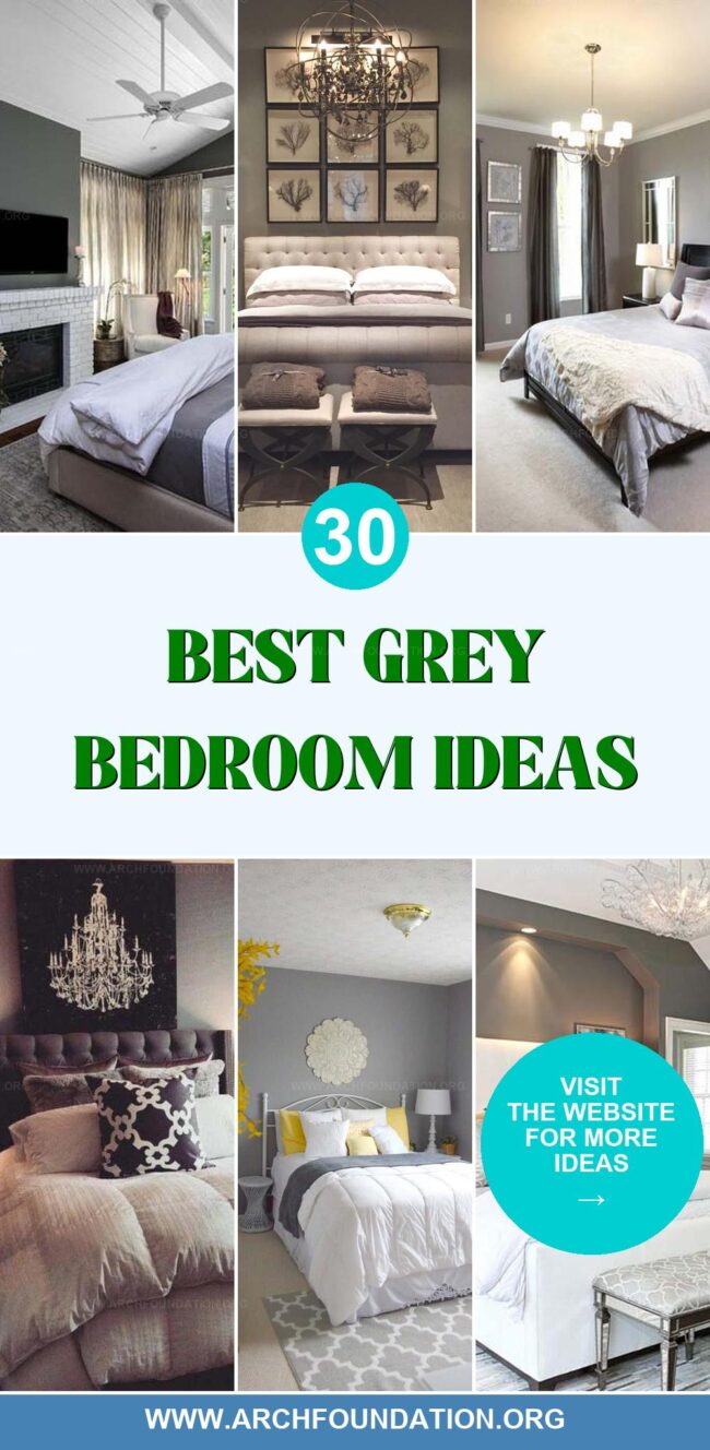 30 Stylish Grey Bedroom Ideas for a Tranquil Retreat