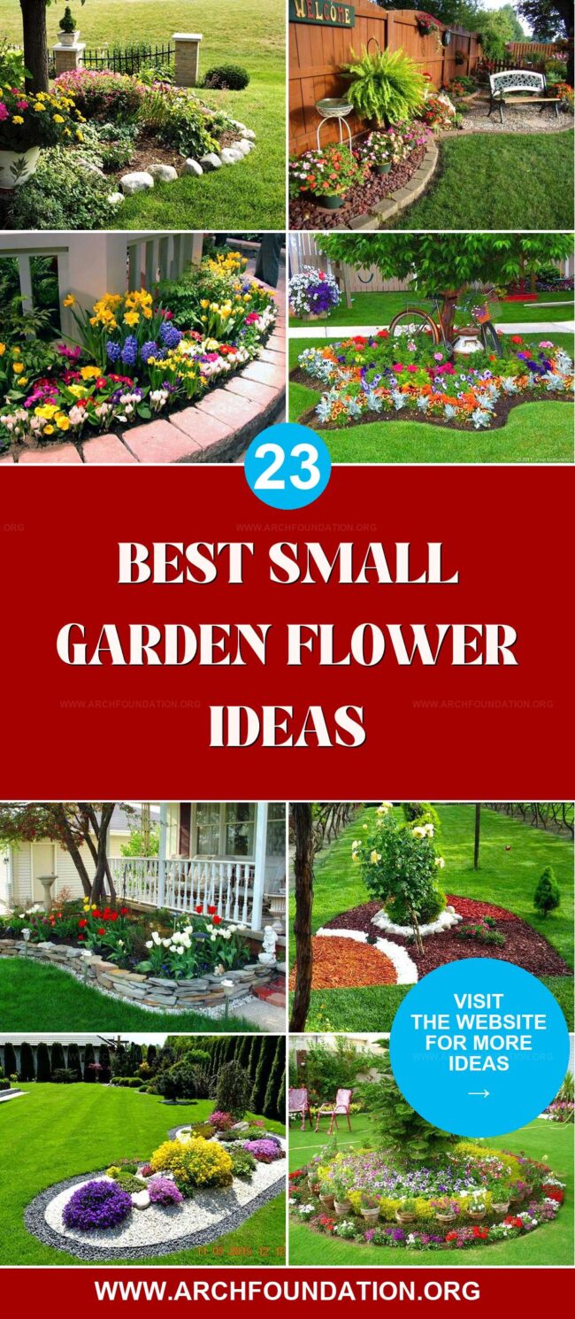 23 Awesome Garden Ideas for Growing Small Flowers