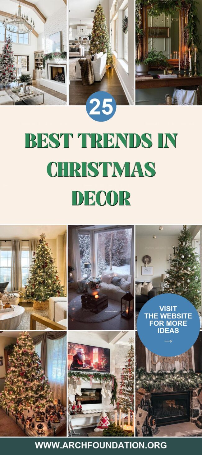 25 Christmas Decor Trends: A Guide to Colors & Creativity