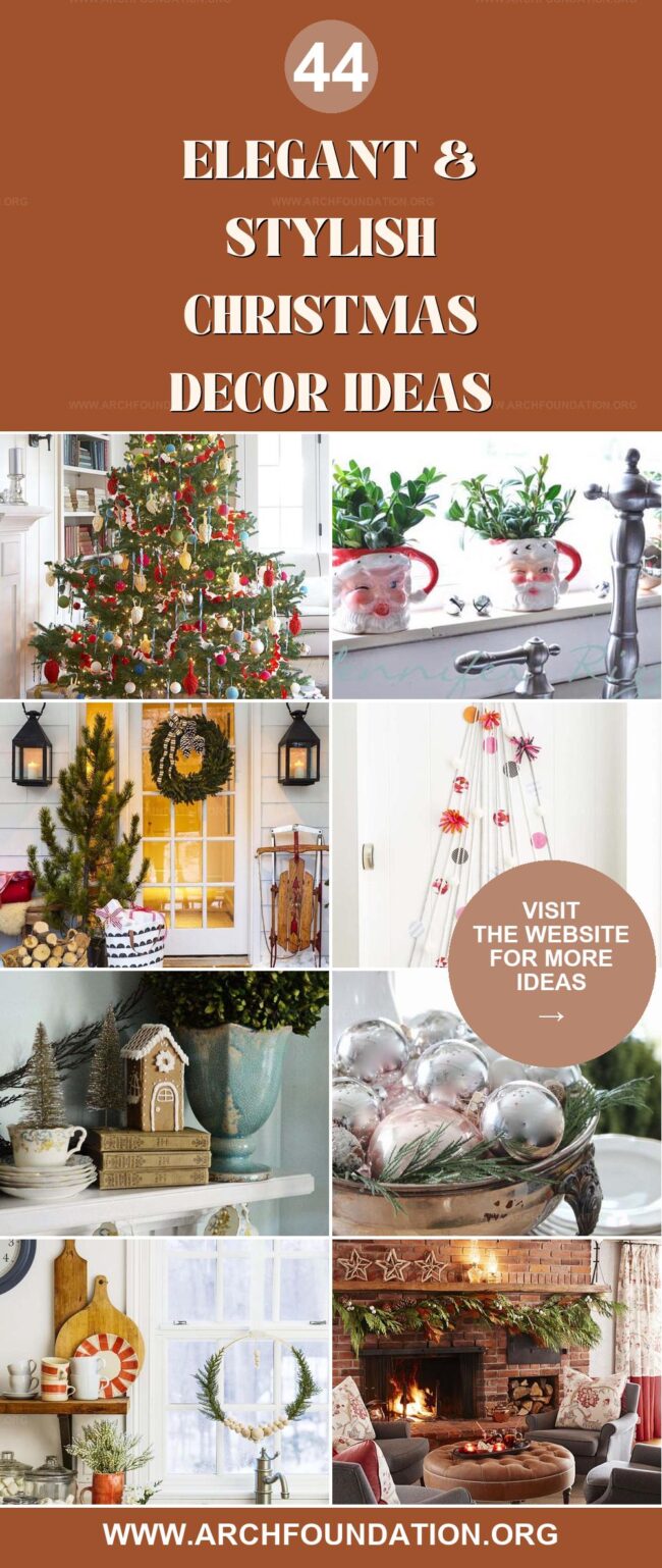 44 Chic Christmas Decors for a Stylish Holiday