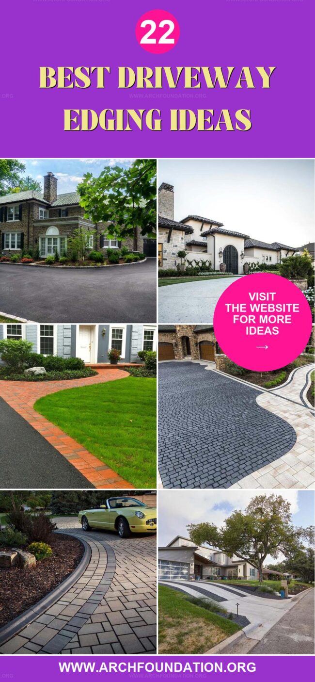 22 Affordable Driveway Edging Ideas You Must See