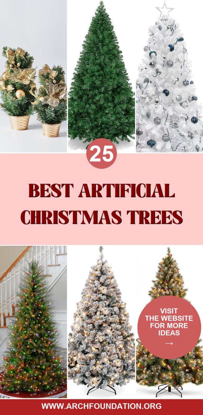 25 Top Artificial Christmas Trees That Look Real