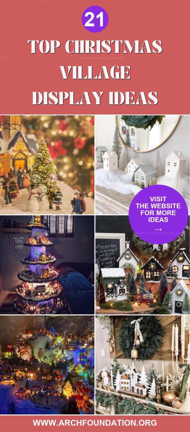 21 Best Christmas Village Displays for a Joyful Holiday