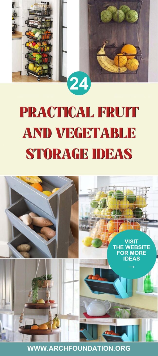 24 Effective Fruit & Vegetable Storage Hacks for Any Kitchen