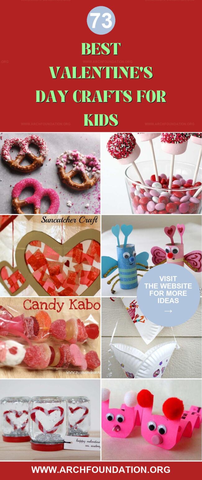 73 Fun and Easy Valentine's Day Crafts for Kids