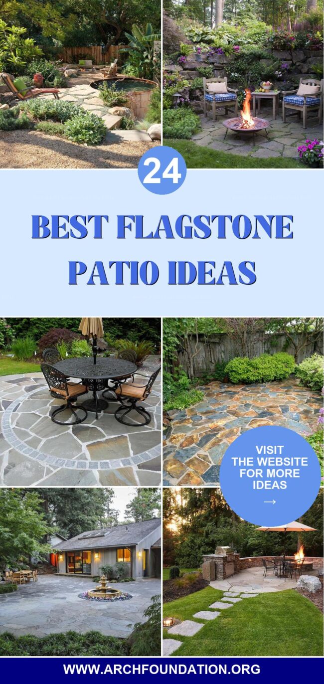 24 Stunning Flagstone Patio Designs for Your Backyard