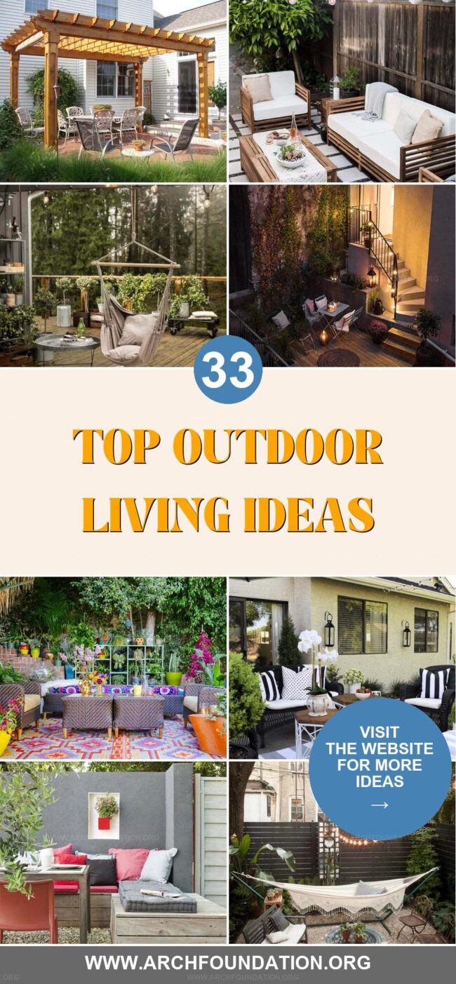 33 Outdoor Living Ideas for Serene Home Escapes