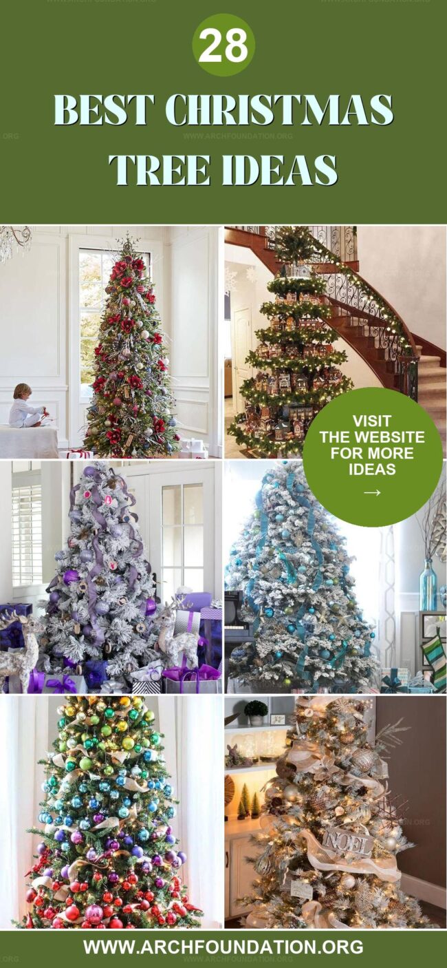 28 Gorgeous Christmas Trees to Create