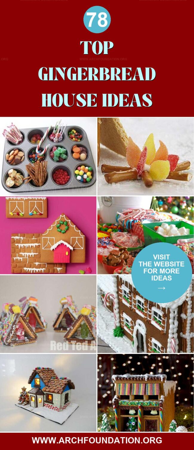 78 Cute Gingerbread House Designs for Festive Fun