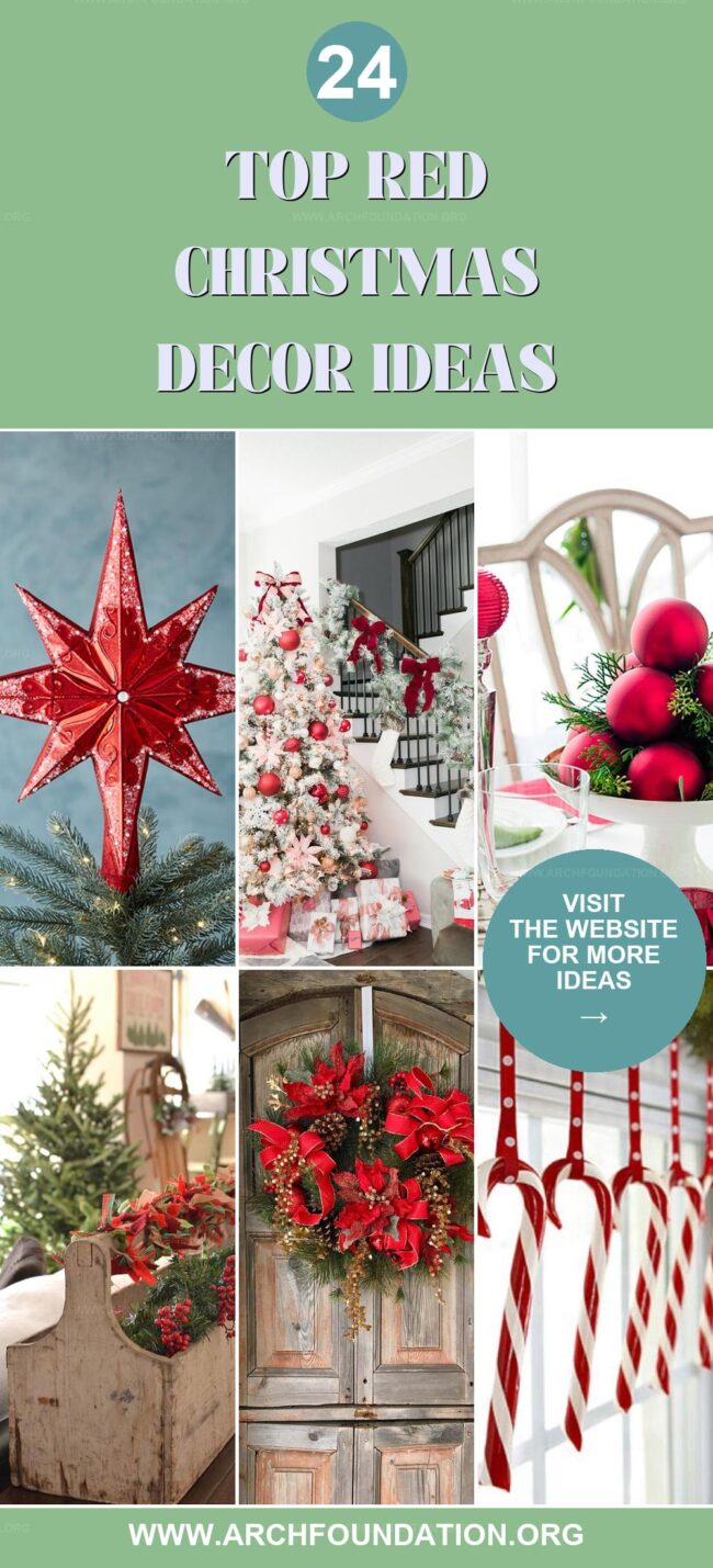 24 Red Christmas Decor Ideas to Inspire Holiday Joy