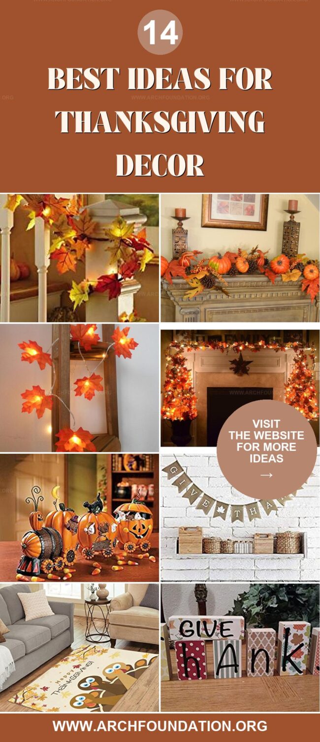 14 Dreamy Thanksgiving Decor Ideas to Inspire