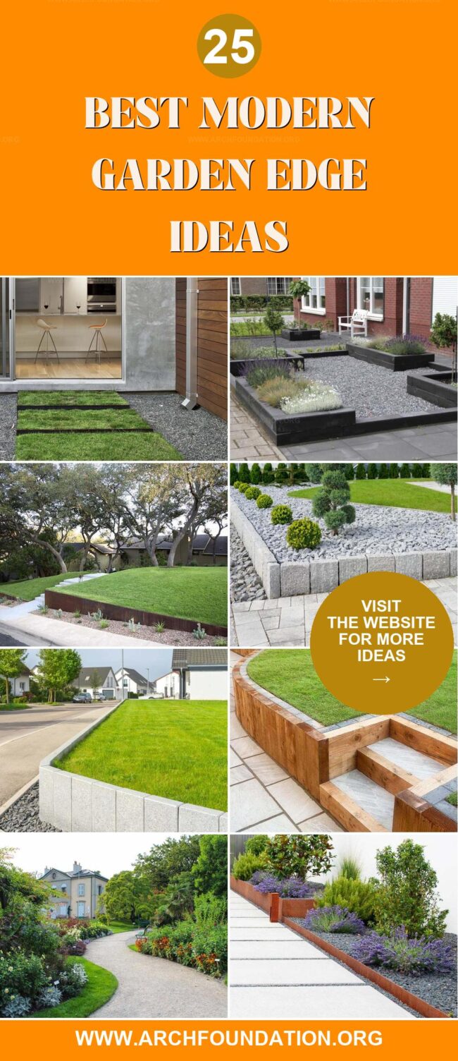 25 Modern Garden Edges for a Perfect Garden