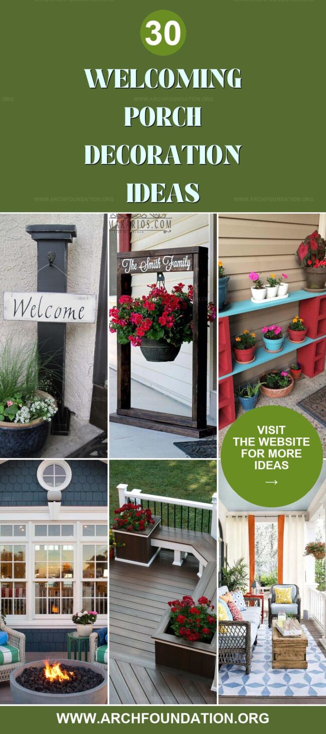 30 Year-Round Porch Decor Ideas to Impress Your Guests