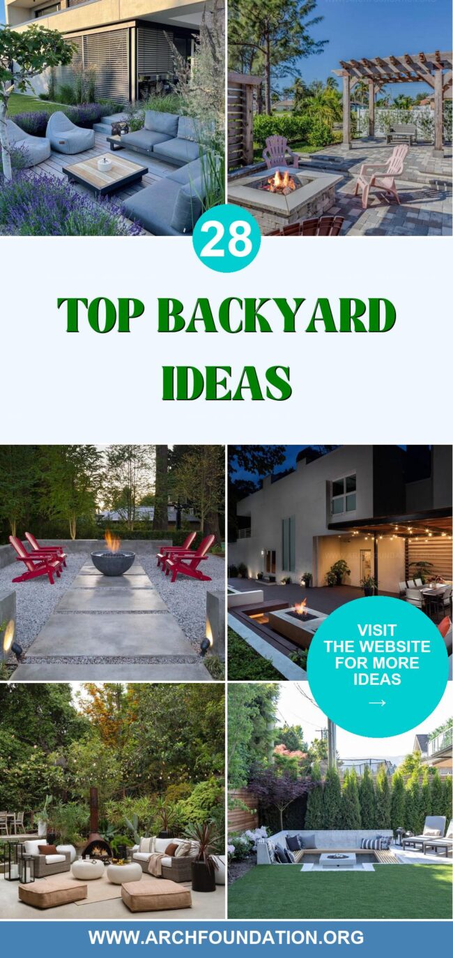 28 Stunning Backyard Ideas for Ultimate Relaxation