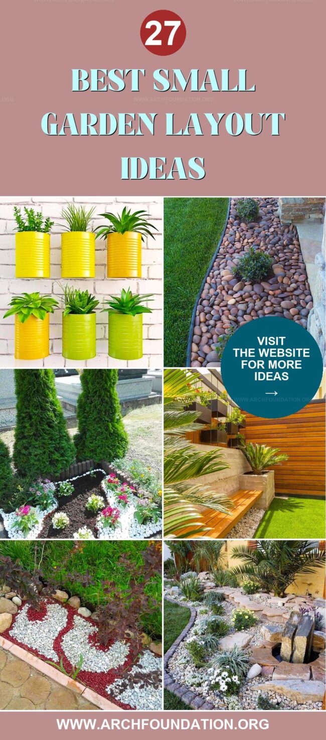 27 Smart Small Garden Layout Ideas to Create Your Perfect Haven