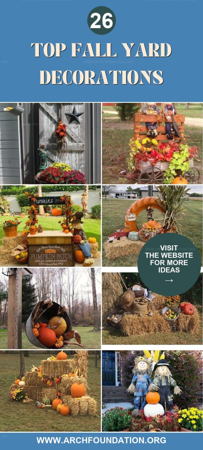 26 Best Fall Yard Decor Ideas for a Stunning Outdoor