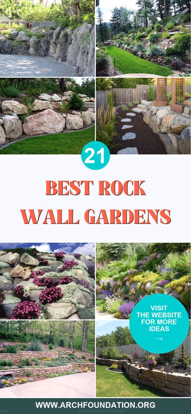 21 Inspiring Rock Wall Gardens for Any Outdoor Area