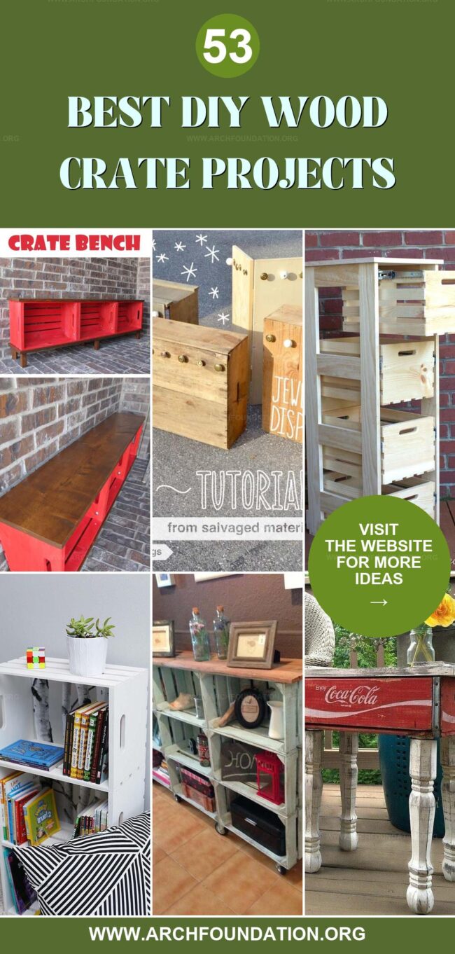 53 Creative DIY Wood Crate Ideas for Quick Projects