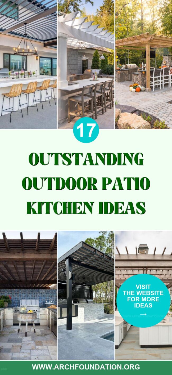 17 Stylish Outdoor Kitchen Designs for Patio Dining