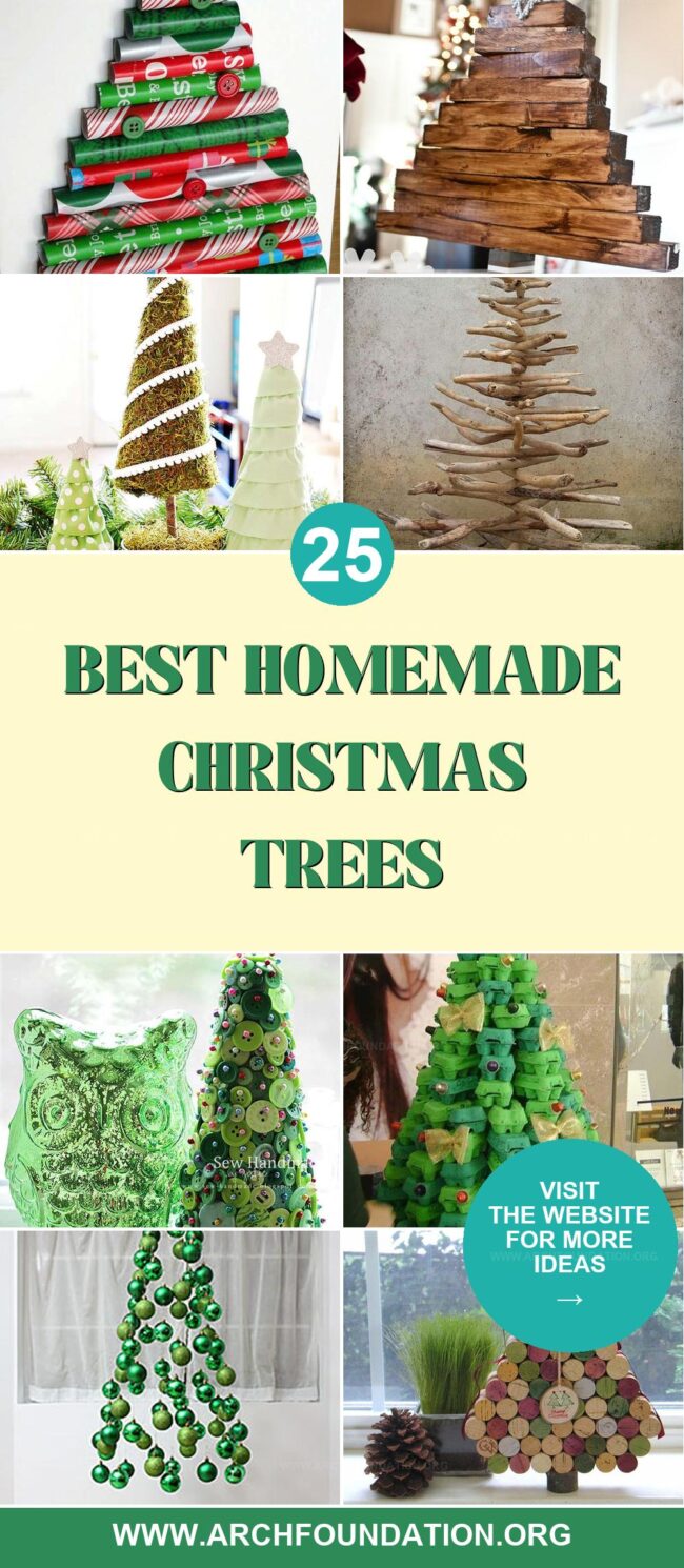 25 Unique DIY Christmas Tree Creations